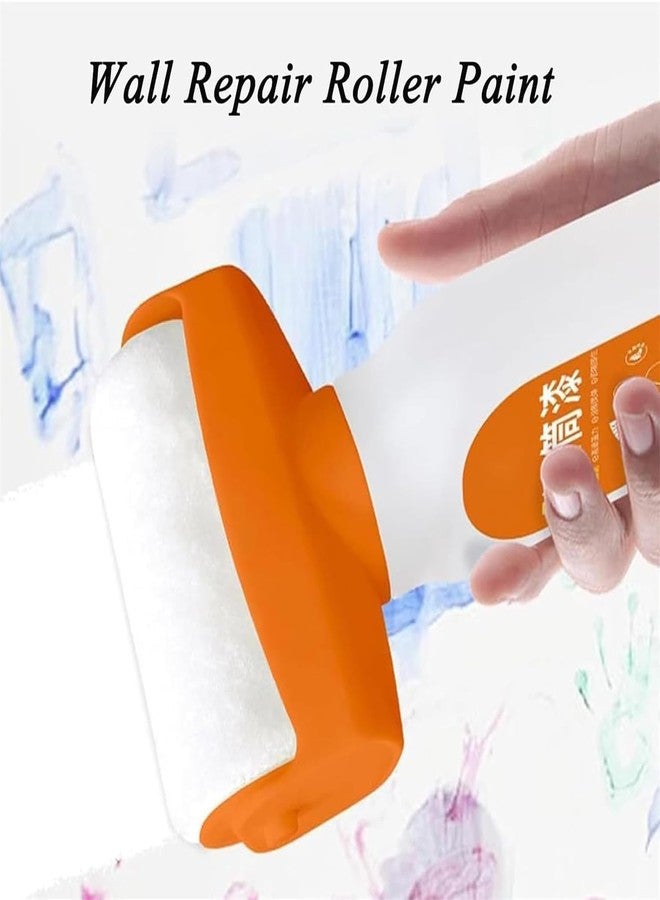 Kriq Wall Repair Roller Paint, Paint Brush Roller, Household Paint Roller, Paint Roller Brush, Wall Repair Rolling Brush for Bathroom, Kitchen, Living Room, Toilet, Bedroom. (WALL PAINT REPAIR PASTE) - Image 4